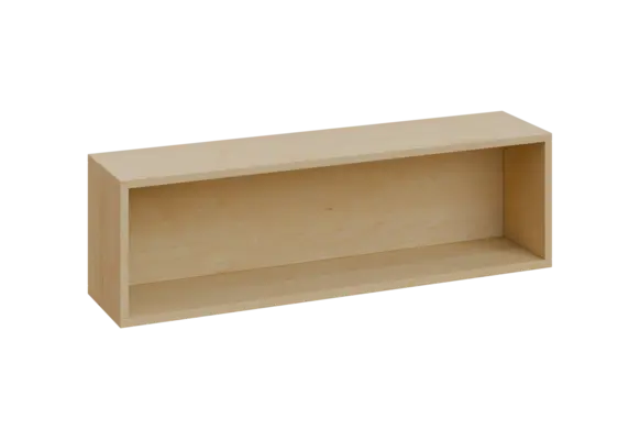 BPB - 100 police na zeď, 240x1000x300, javor horský